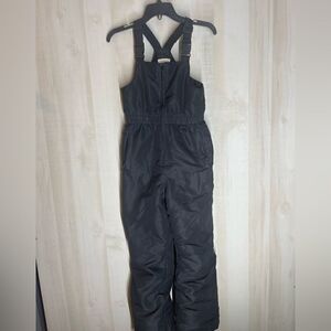 Canyon River Blues black snowsuit bib‎ overalls, size XL youth
